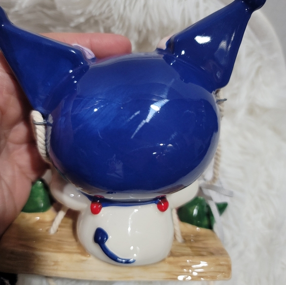 HELLO KITTY "KUROMI" SWINGER Sanrio Blue Sky FIGURINE (New With Tags)2024 - Picture 10 of 10